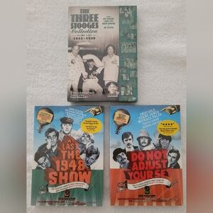 Do Not Adjust Your Set, At Last The 1948 Show, & 3 Stooges Collection. DVD's New